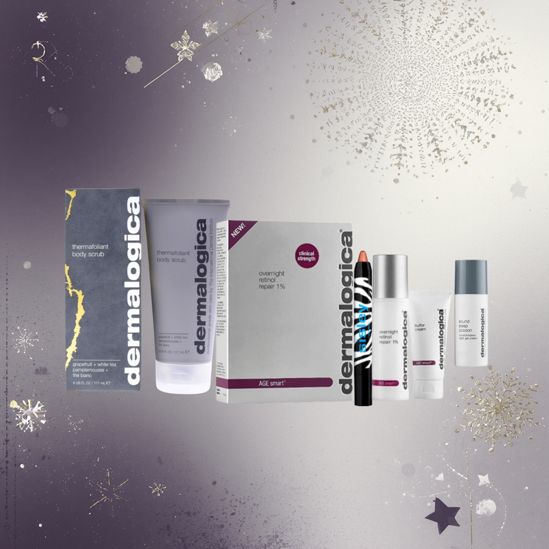 Coffret Beauté Premium – Rénovation Nuit – 4 pièces