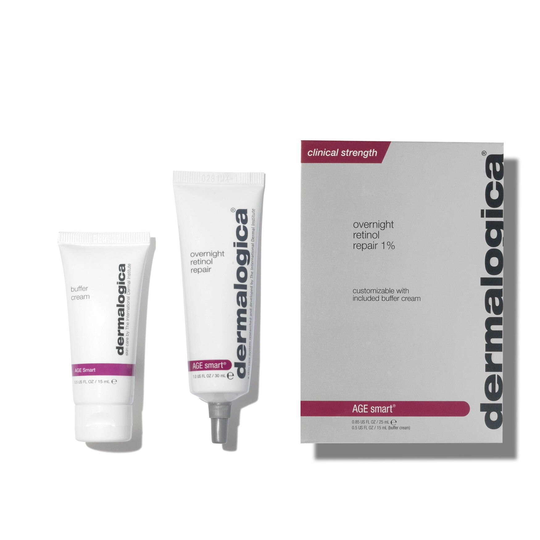 Dermalogica Overnight Retinol Repair 1% 25ml + Buffer Cream 15ml