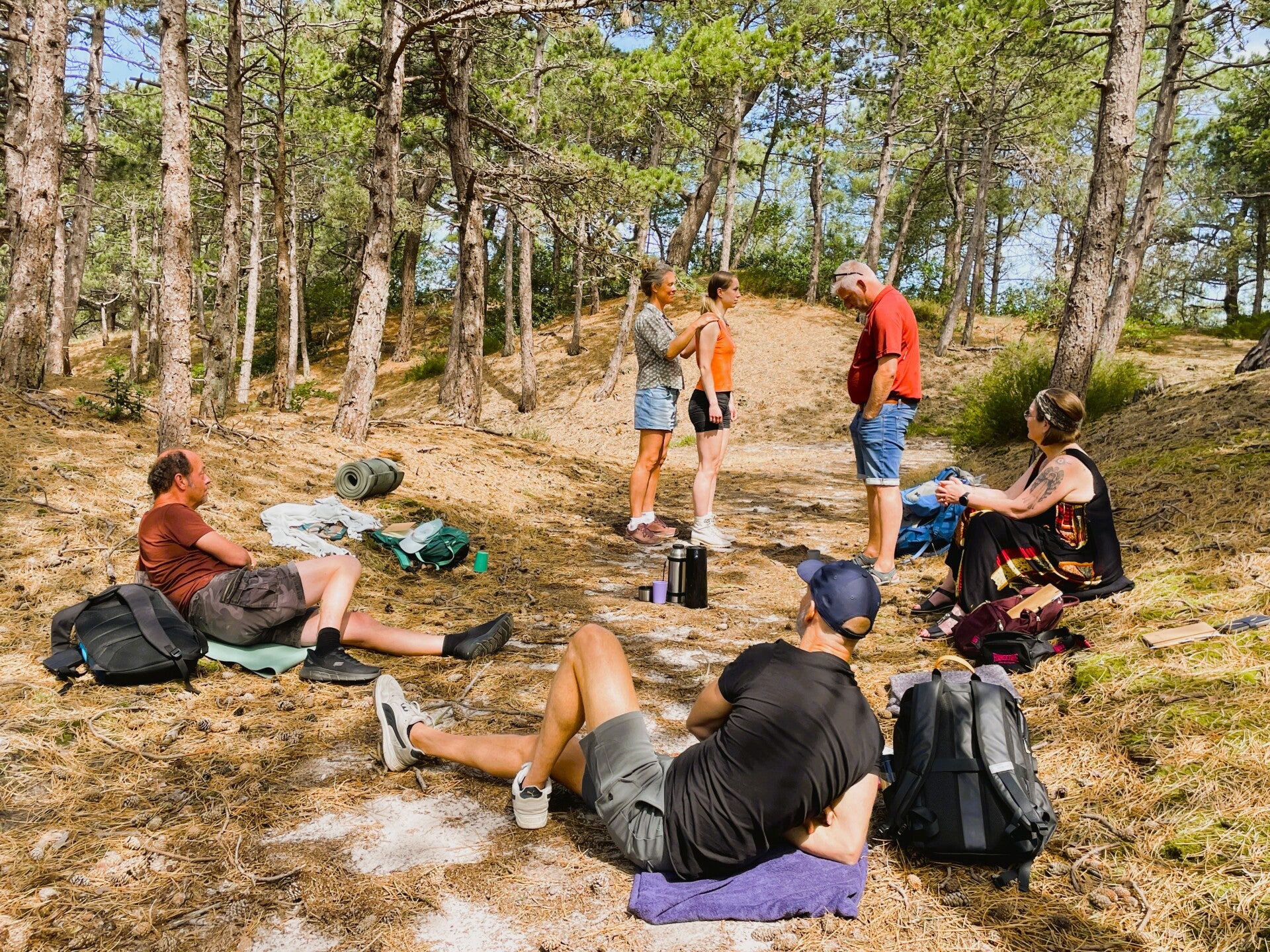 Coachingsdag met Moniek Klop in de duinen van Schoorl
