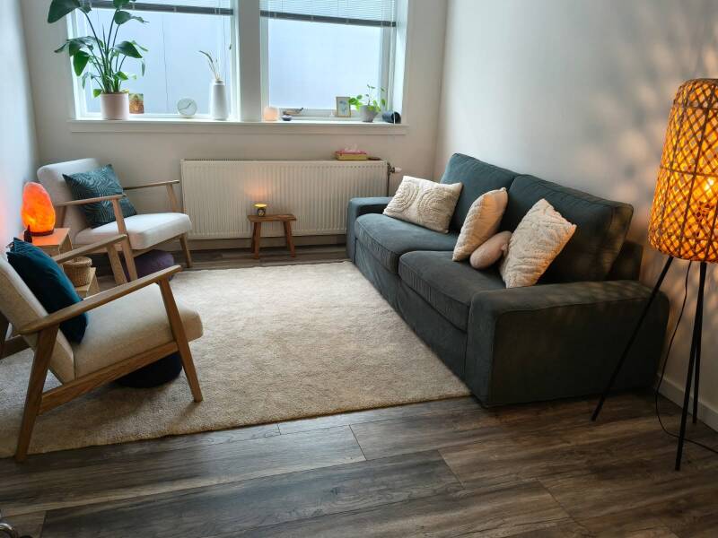 Praktijkruimte van Moniek Klop in Haarlem