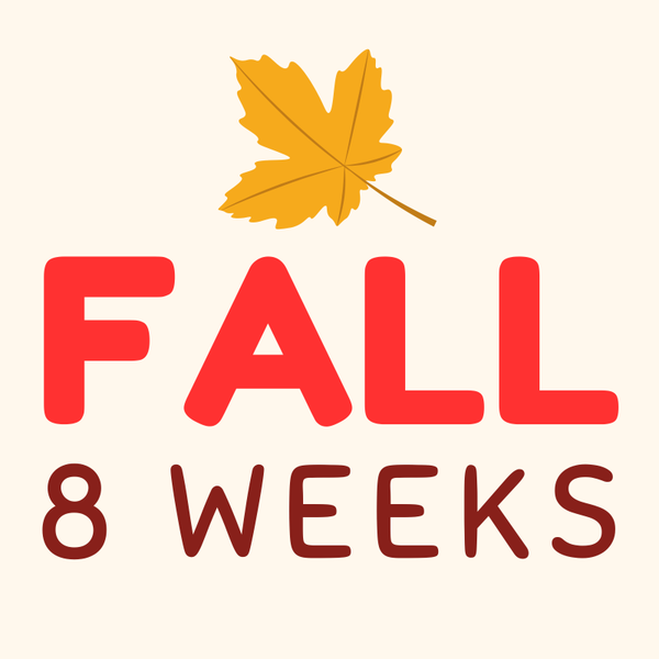 FALL 8-Week Term 9:30 AM to 10:15 AM