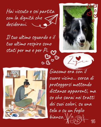 Hai vissuto e sei partita con la dignità che desideravi.