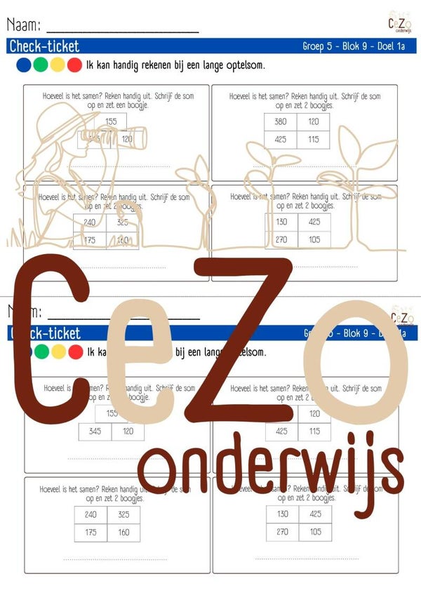 Check-ticket - Groep 5 - WIG5 - Blok 9 - 5.1