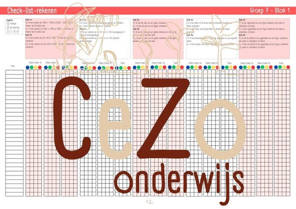 Check-list - Groep 7 - WIG - Blok 1 t/m 9 - 5.1 - Versie 1.0