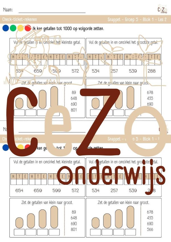 Starterspakket - Groep 5 - Snappet - Blok 1
