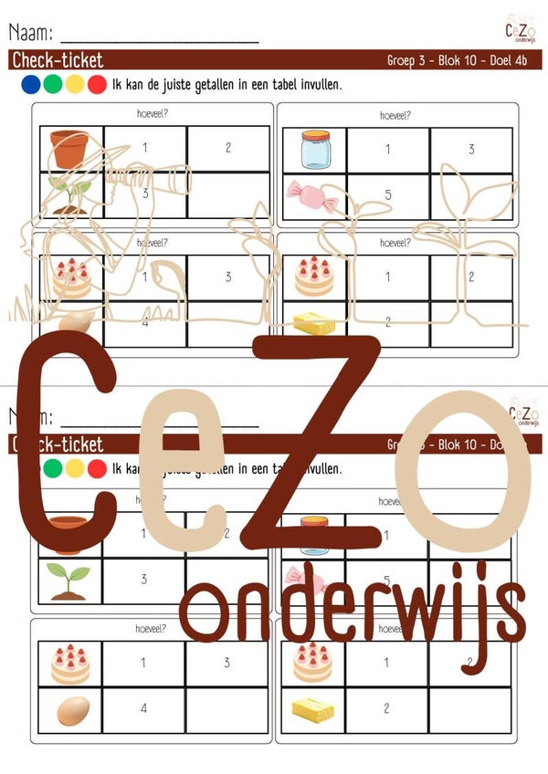 Check-ticket - Groep 3 - Pluspunt - Blok 10 - 4.1