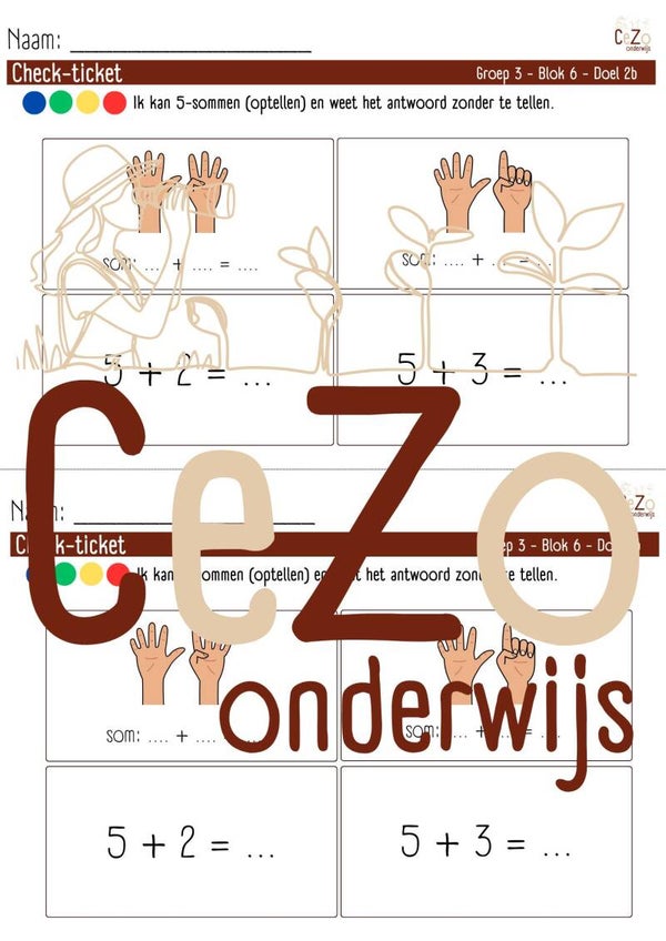 Check-ticket - Groep 3 - Pluspunt - Blok 6 - 4.1