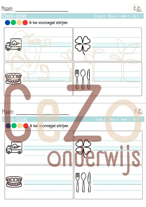 Check-ticket - Groep 4 - STAAL2 - Blok 4