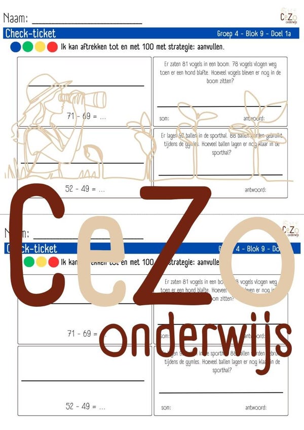 Check-ticket - Groep 4 - WIG5 - Blok 9 - 5.1