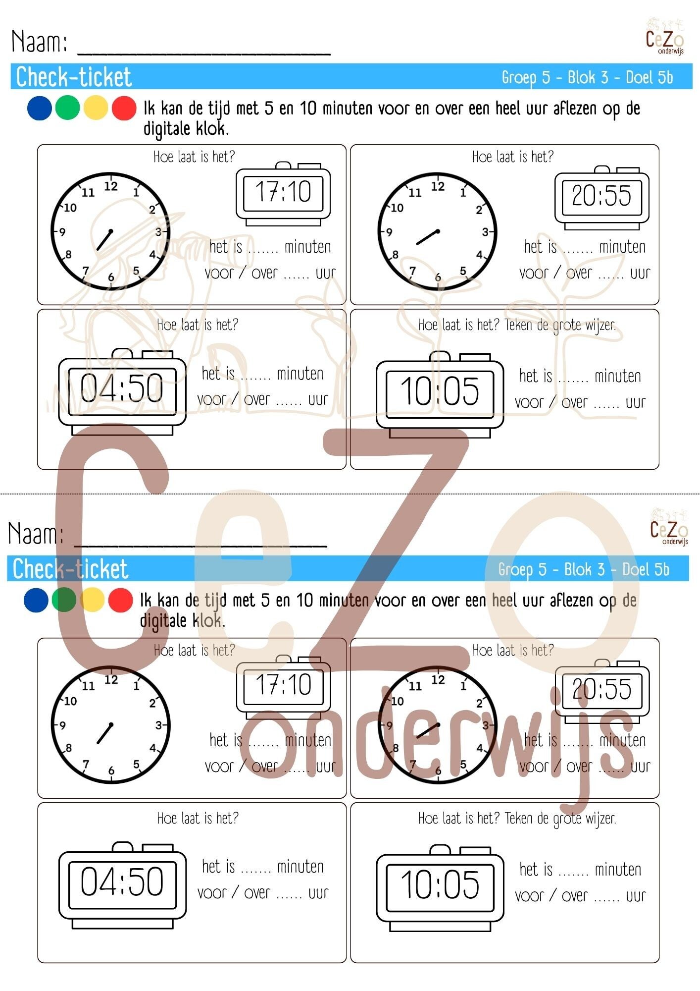 Check-ticket - Groep 5 - WIG5 - Blok 3