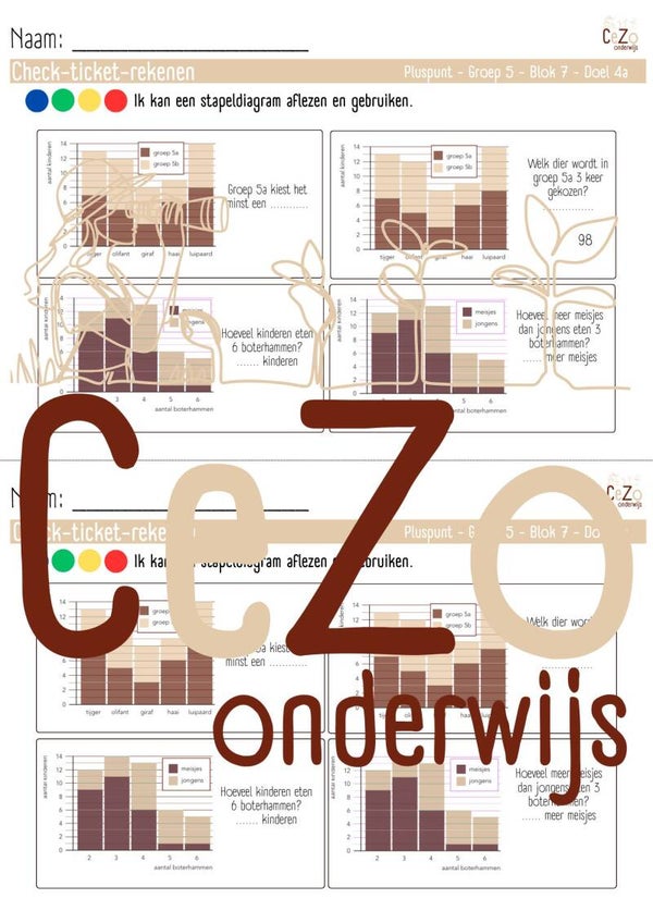 Check-ticket - Groep 5 - Pluspunt - Blok 7 - 4.1