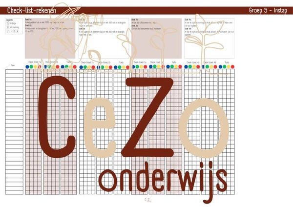 Check-list - Groep 5 - Pluspunt - Instap en Blok 1 - 4.1