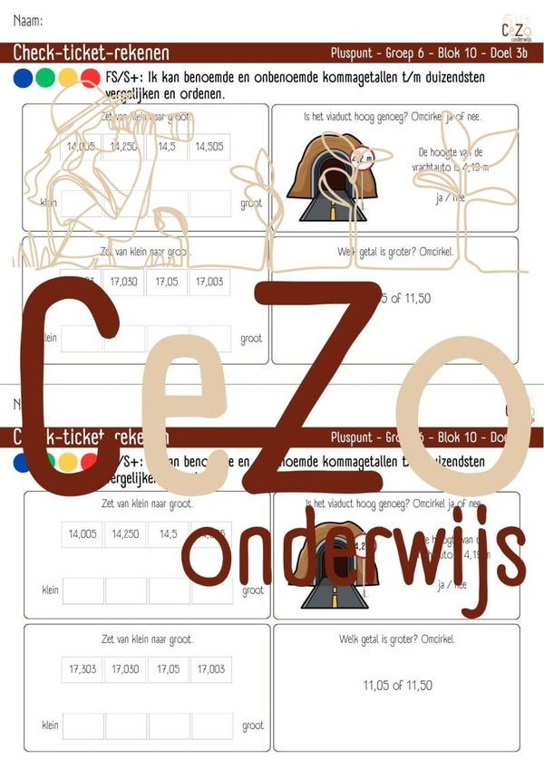 Check-ticket - Groep 6 - Pluspunt - Blok 10 - 4.1