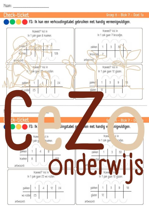 Check-ticket - Groep 6 - WIG - Blok 7 - 5.1