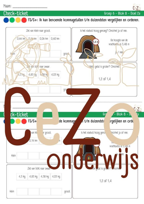 Check-ticket - Groep 6 - WIG - Blok 8 - 5.1