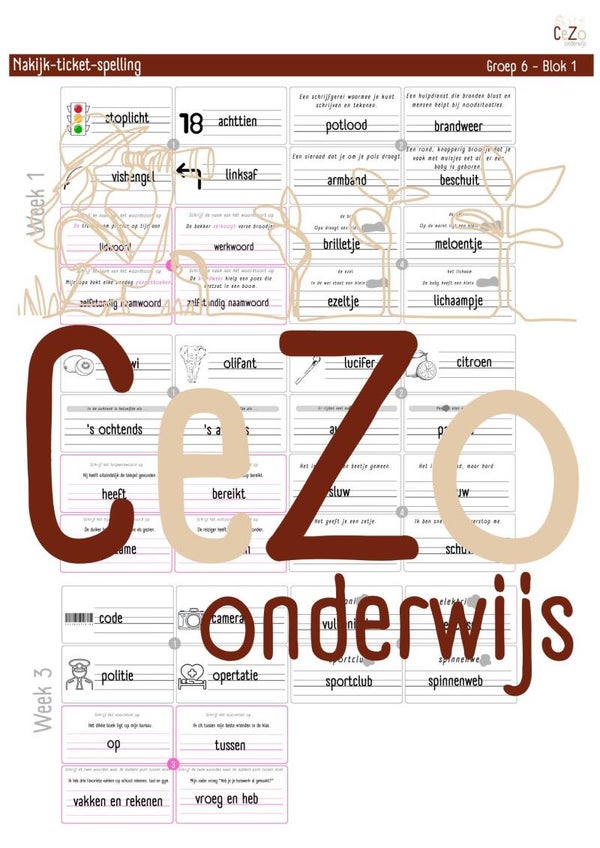 Nakijk-ticket - Groep 6 - STAAL2 - Blok 1
