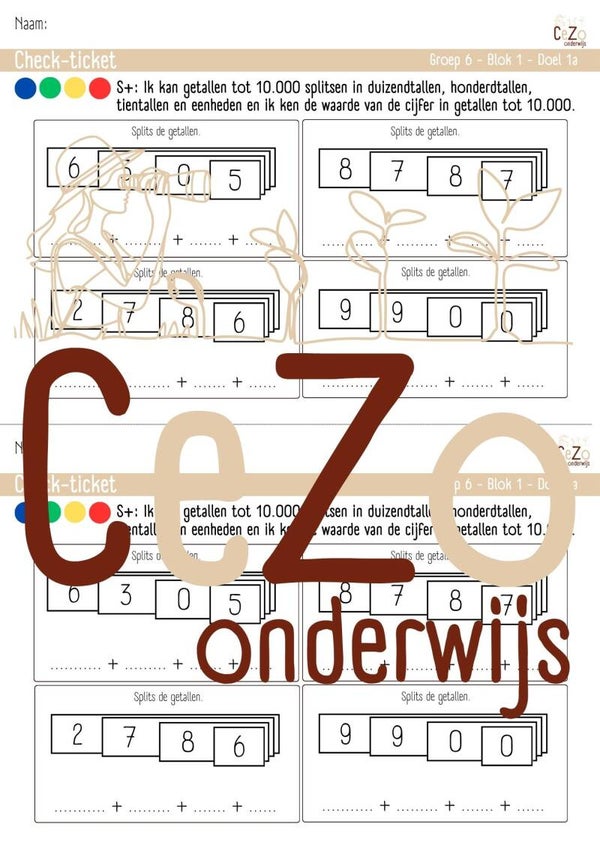 Check-ticket - Groep 7 - Pluspunt - Blok 1 - 4.1