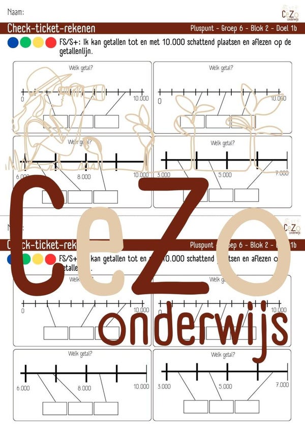 Check-ticket - Groep 6 - Pluspunt - Blok 2 - 4.1