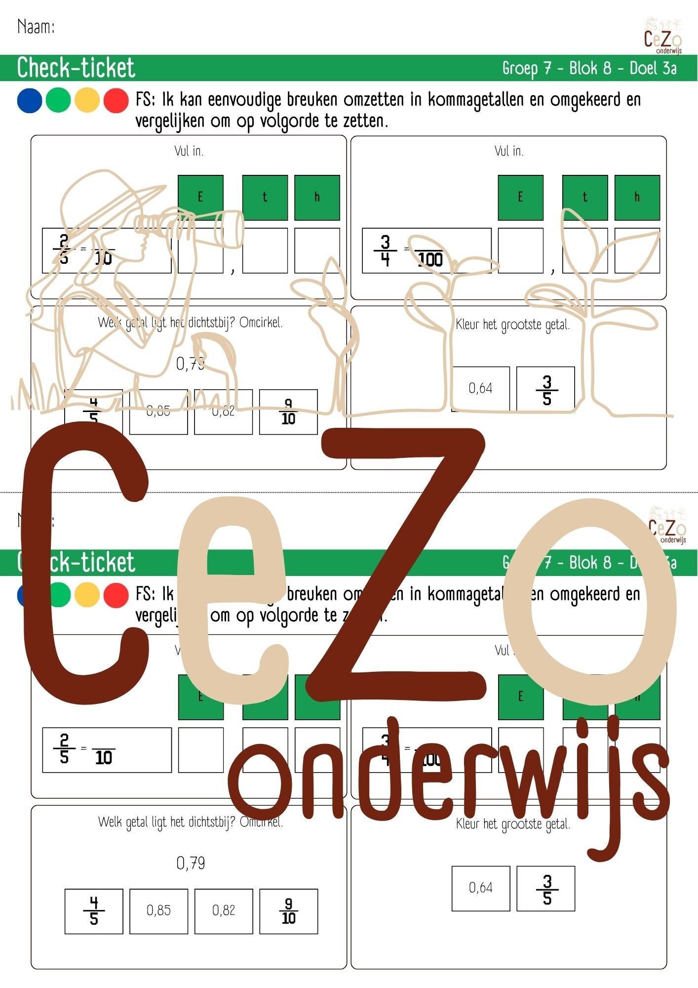 Check-ticket - Groep 7 - WIG - Blok 8 - 5.1