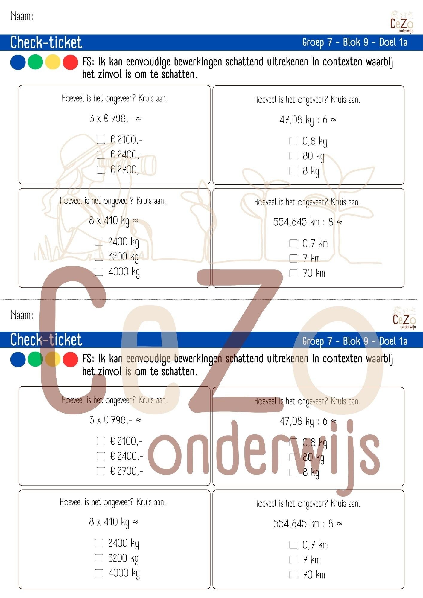 Check-ticket - Groep 7 - WIG5 - Blok 9