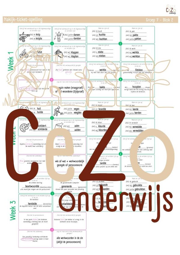 Nakijk-ticket - Groep 7 - STAAL2 - Blok 2