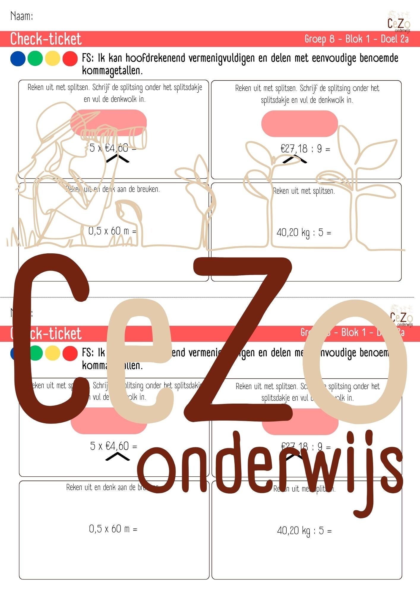 Check-ticket - Groep 8 - WIG - Blok 1 - 5.1