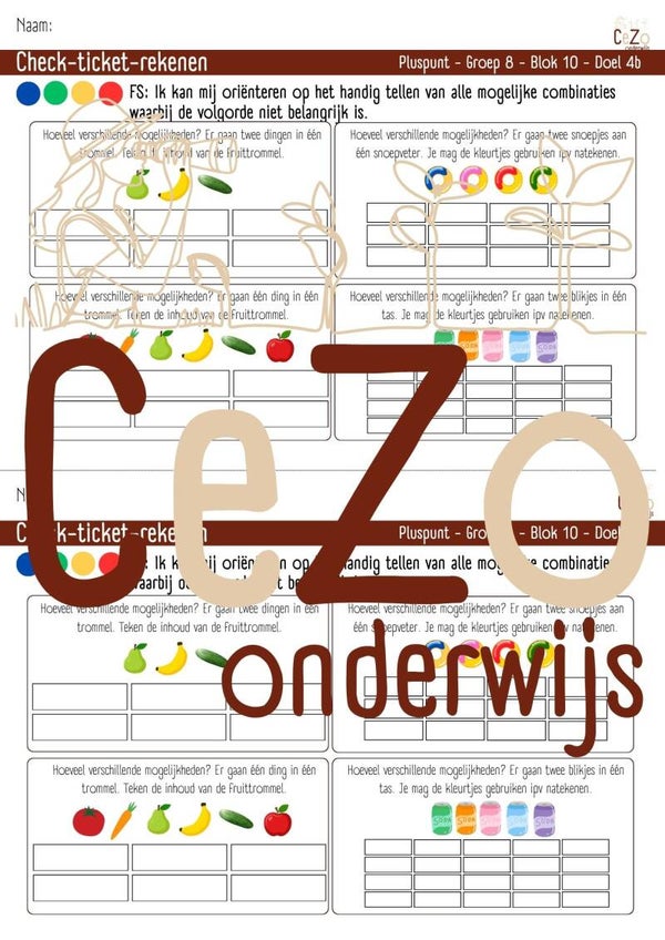 Check-ticket - Groep 8 - Pluspunt - Blok 10 - 4.1
