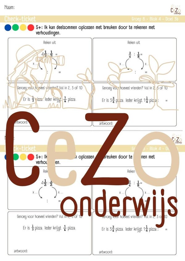 Check-ticket - Groep 8 - WIG - Blok 4 - 5.1