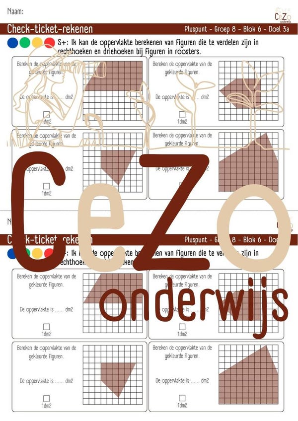 Check-ticket - Groep 8 - Pluspunt - Blok 6 - 4.1