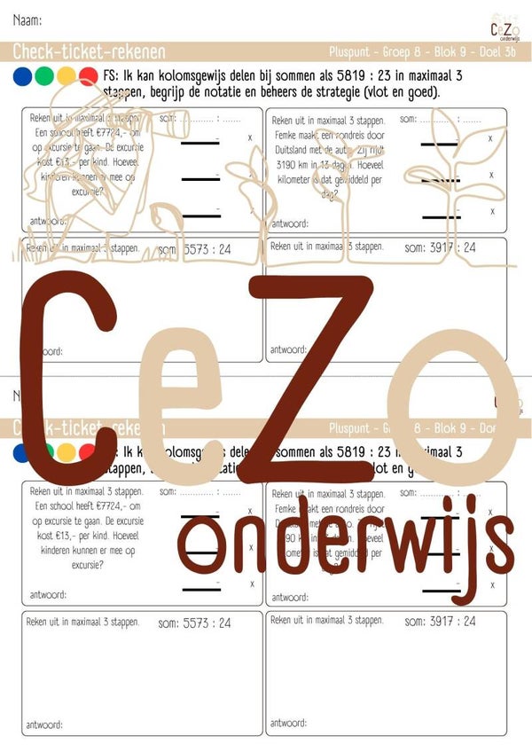 Check-ticket - Groep 8 - Pluspunt - Blok9 - 4.1