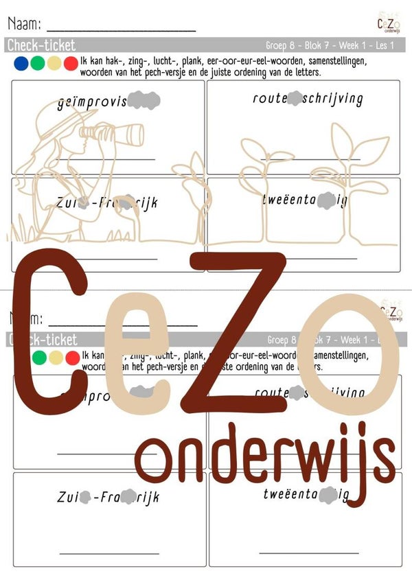 Check-ticket -  Groep 8 - STAAL2 - Blok 7
