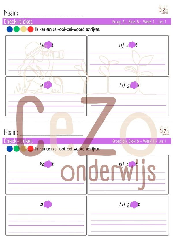 Check-ticket - Groep 3 - STAAL2 - Blok 8