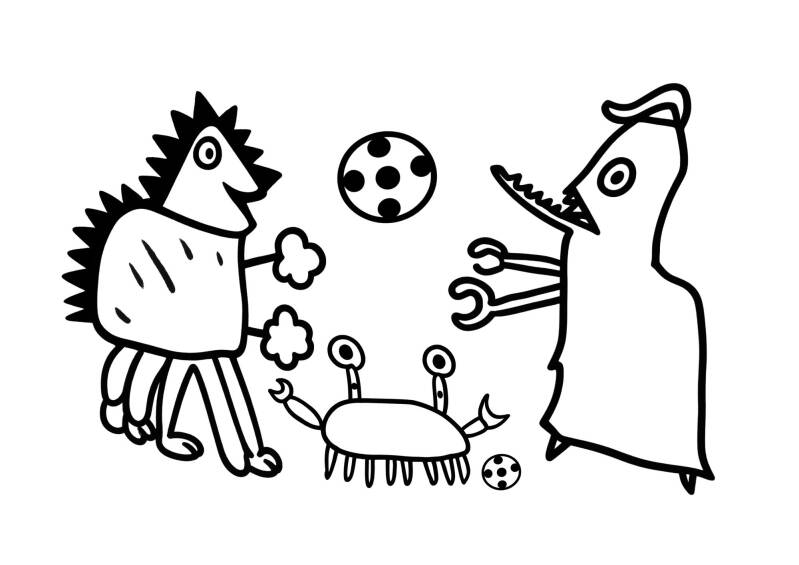 Daan and the Monster in His Head Daan is afraid of monsters. Every night he hears strange noises and finds it hard to fall asleep. But with Mum’s help, Daan discovers something important: it’s okay to be scared, you don’t have to be ashamed of your fears,