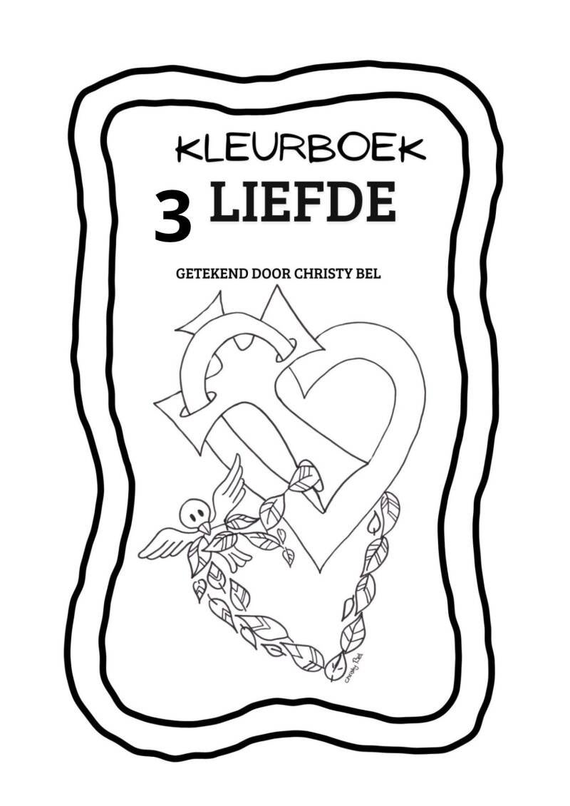 Gratis PDF kleurboek God houdt van jou van Christy Bel gratis kleurplaten met bijbeltekst www.gratiskleurplatenmetbijbeltekst.nl 