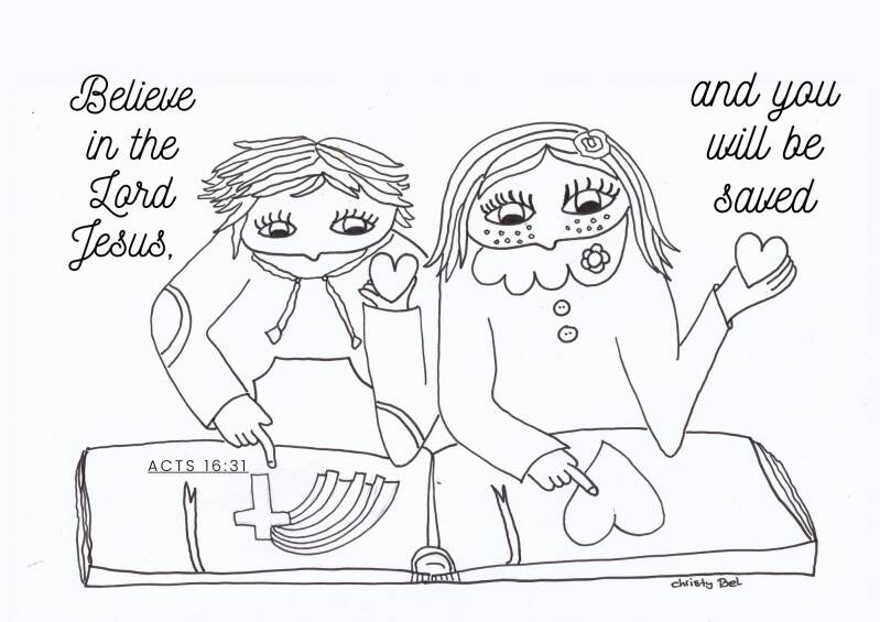 Easter coloring pages with bible verse free printable www.gratiskleurplatenmetbijbelteksten.nl Christy Bel   God Jezus Bible love forgiveness   cross 