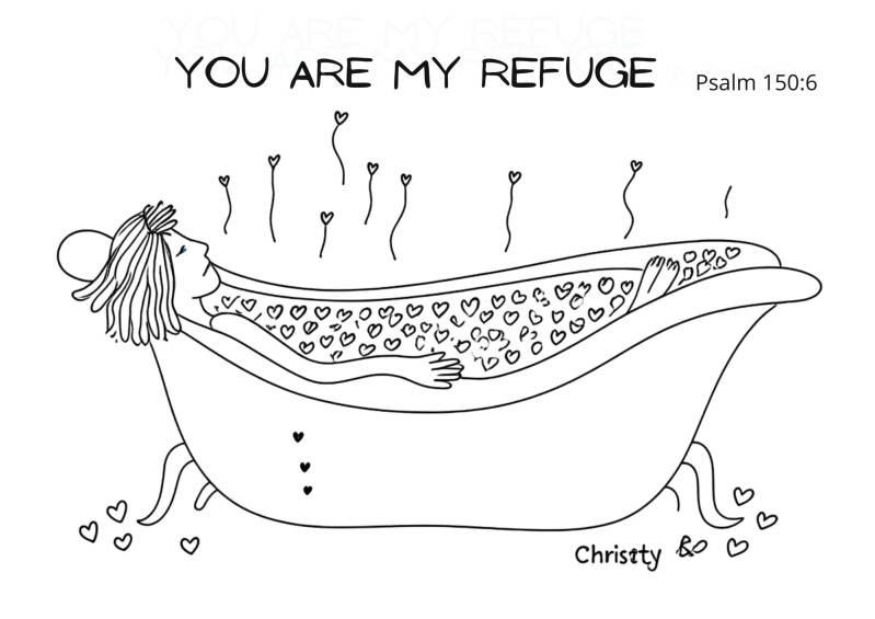 baptism coloring pages with bible verse Free baptism coloring pages, enriched with inspiring Bible verses. Free to use for personal, church, or educational purposes—baptism. www.gratiskleurplatenmetbijbeltekst.nl
