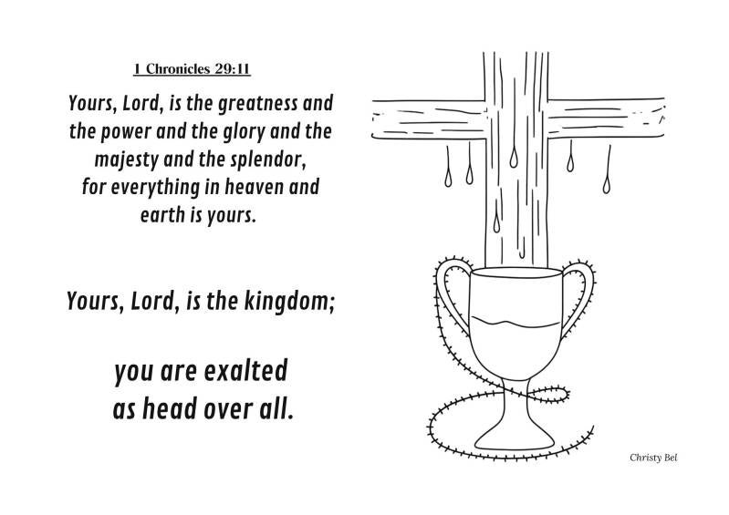 Easter coloring pages with bible verse free printable www.gratiskleurplatenmetbijbelteksten.nl Christy Bel   God Jezus Bible love forgiveness   cross