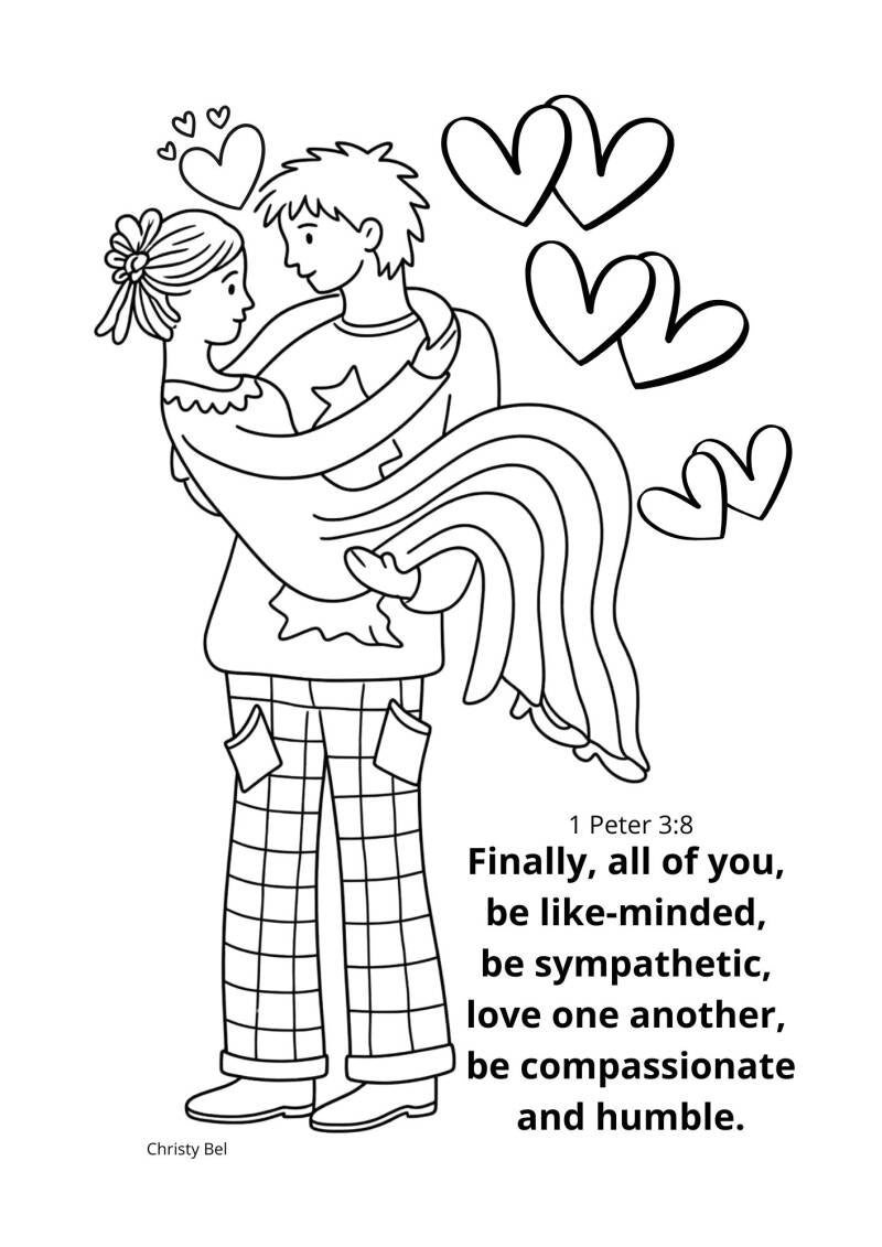 Feel free to feature this on your page! Art by @Christy Bel  @dagelijkswoord #dagelijkswoord www.gratiskleurplatenmetbijbeltekst.nl  english ;https://www.gratiskleurplatenmetbijbeltekst.nl/love #Freeprintable #coloring pages with #Bijbelversen  #Biblevers