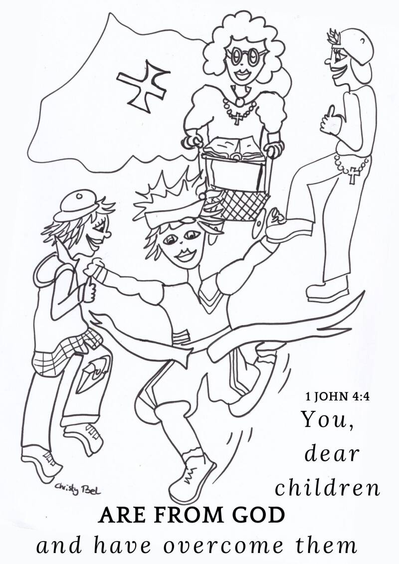 Easter coloring pages with bible verse free printable www.gratiskleurplatenmetbijbelteksten.nl Christy Bel   God Jezus Bible love forgiveness   cross