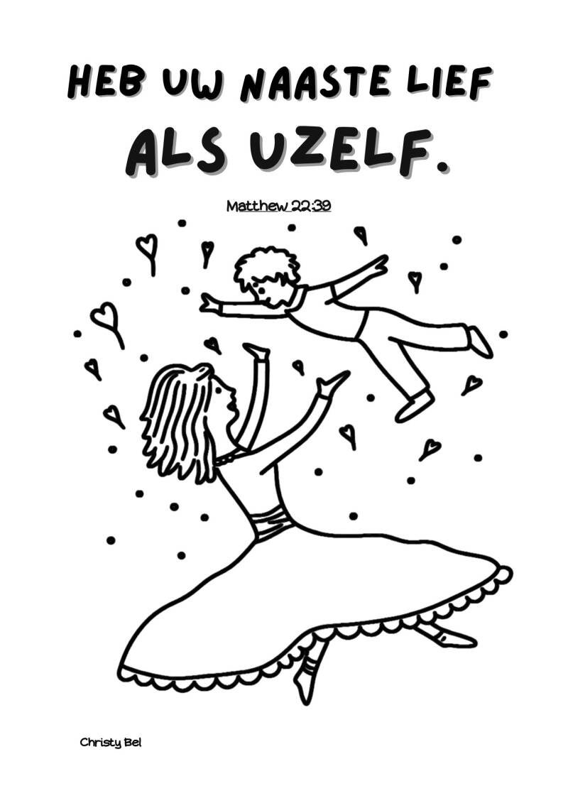 Feel free to feature this on your page! Art by @Christy Bel  @dagelijkswoord #dagelijkswoord www.gratiskleurplatenmetbijbeltekst.nl  english ;https://www.gratiskleurplatenmetbijbeltekst.nl/love #Freeprintable #coloring pages with #Bijbelversen  #Biblevers
