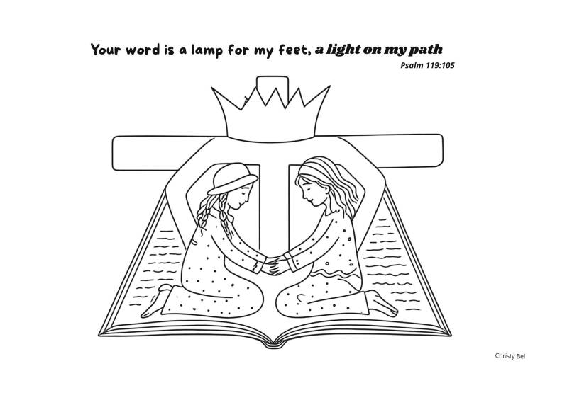 Easter coloring pages with bible verse free printable www.gratiskleurplatenmetbijbelteksten.nl Christy Bel   God Jezus Bible love forgiveness   cross