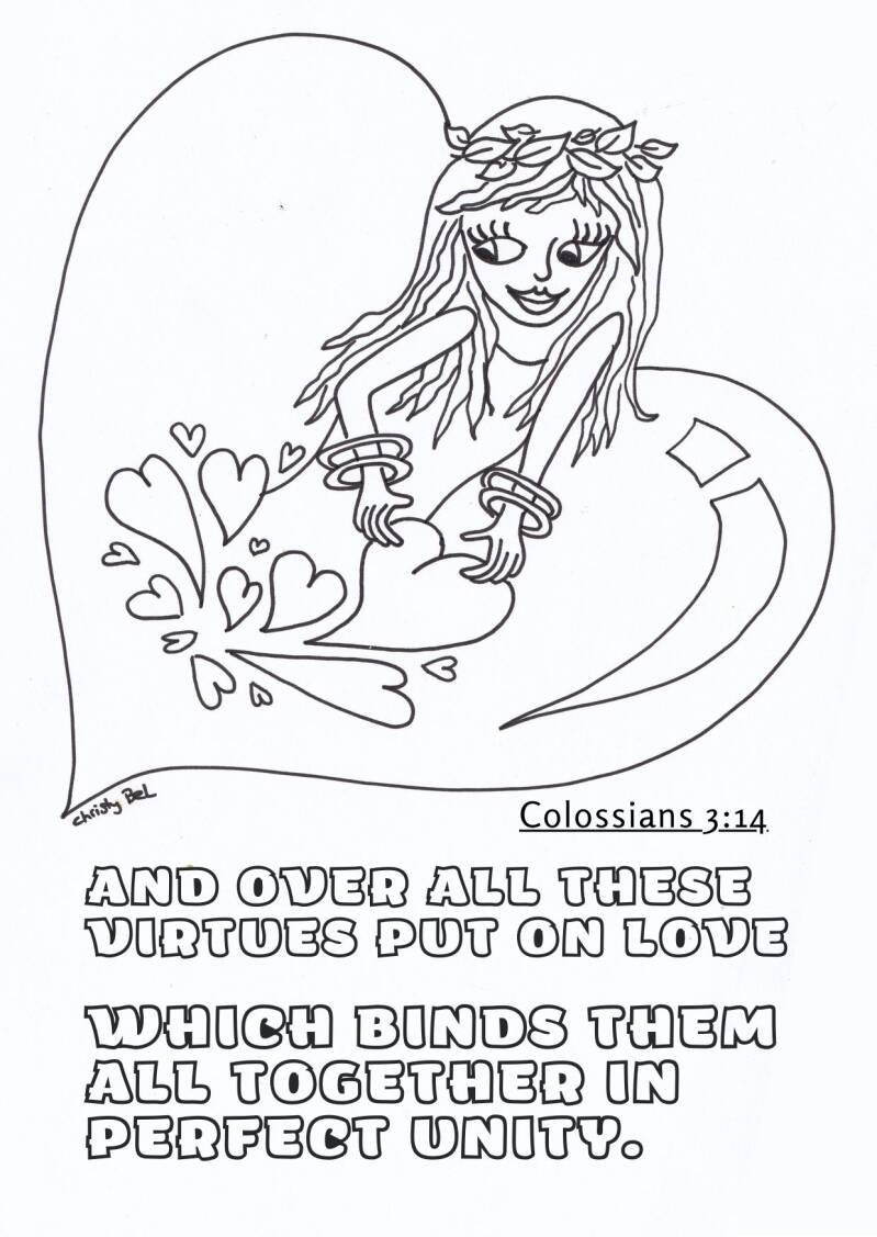 LOVE gratis kleurplaten met bijbelteksten free coloring pages with bible verse Christy Bel www.gratiskleurplatenmetbijbeltekst.nl 