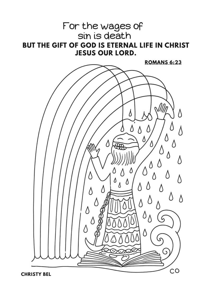 Easter coloring pages with bible verse free printable www.gratiskleurplatenmetbijbelteksten.nl Christy Bel   God Jezus Bible love forgiveness   cross