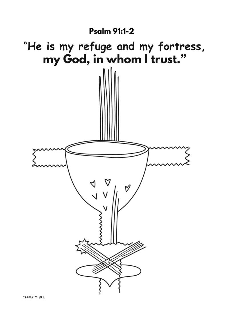 Easter coloring pages with bible verse free printable www.gratiskleurplatenmetbijbelteksten.nl Christy Bel   God Jezus Bible love forgiveness   cross