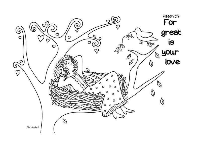 the lord is my sheperd psalm 23 gratis kleurplaten met bijbelteksten free coloring pages with bible verse Christy Bel www.gratiskleurplatenmetbijbeltekst.nl 