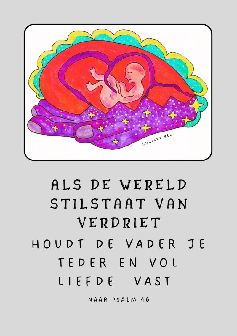 Kleurplaten en werkbladen Verdriet en rouw zijn vaak lastig te vangen in woorden, zeker voor kinderen. Gelukkig mogen we weten dat we ons verdriet niet alleen hoeven te dragen en dat God troost belooft in moeilijke tijden. Tekenen, kover rouw en verlies  