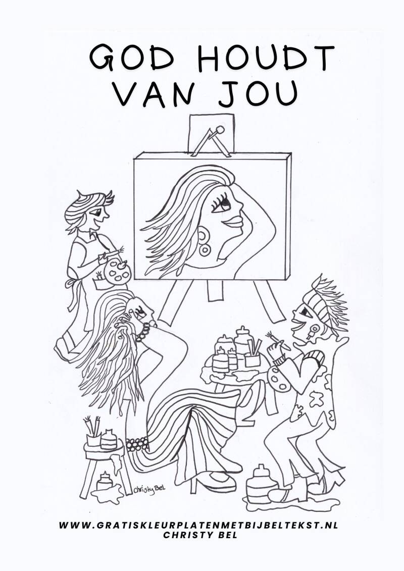 Gratis PDF printbare gratis kleurboek met kleurplaten over LIEFDE  . Zingeving kleurplaten met bijbeltekst. gratis kleurplaten christy bel  www.gratiskleurplatenmetbijbeltekst.nl