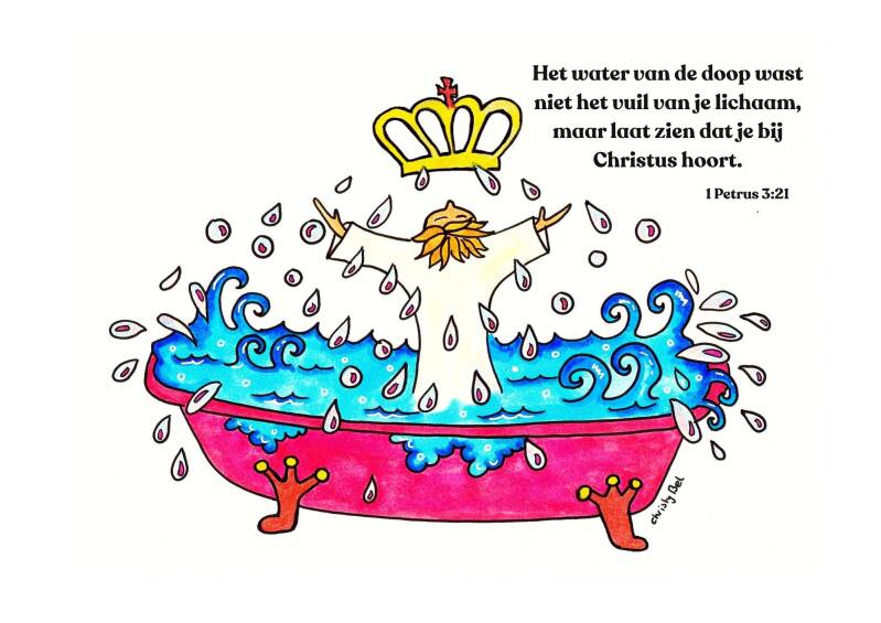 kleur badwater doop