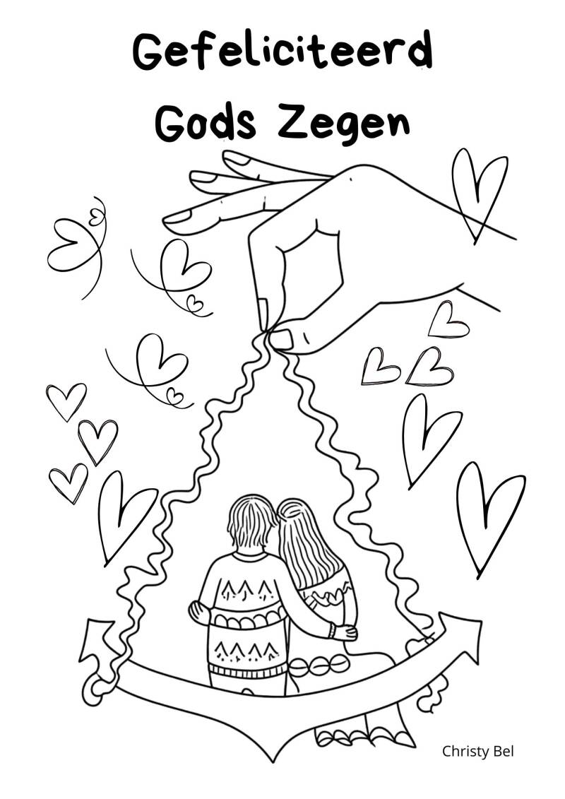 Zegenen betekent iemand het goede (van God )toe wensen. Daarom kun je hier ( zie link) kleurplaten vinden met lieve wensen en felicitaties zoals, een fijne Vaderdag Moederdag of gefeliciteerd.