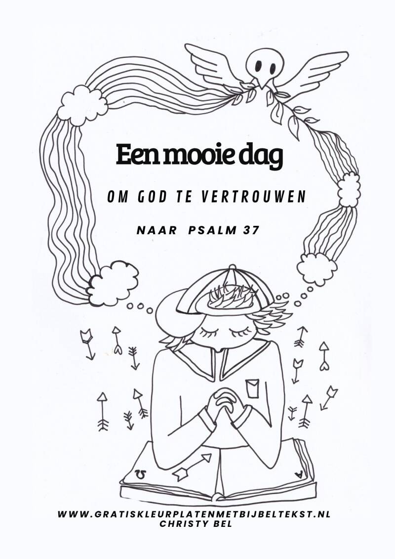 Gratis bezinning kleurplaten  met een positieve boodschap gelinkt aan de Bijbel.  Kleurplaten en werkbladen voor bezinning en zingeving. Even een moment van rust, creativiteit en bezinning. Op deze website vind je laagdrempelige zingevingskleurplaten 